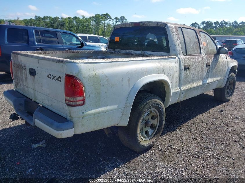 2002 Dodge Dakota Sport VIN: 1B7HG38X72S713695 Lot: 39252030