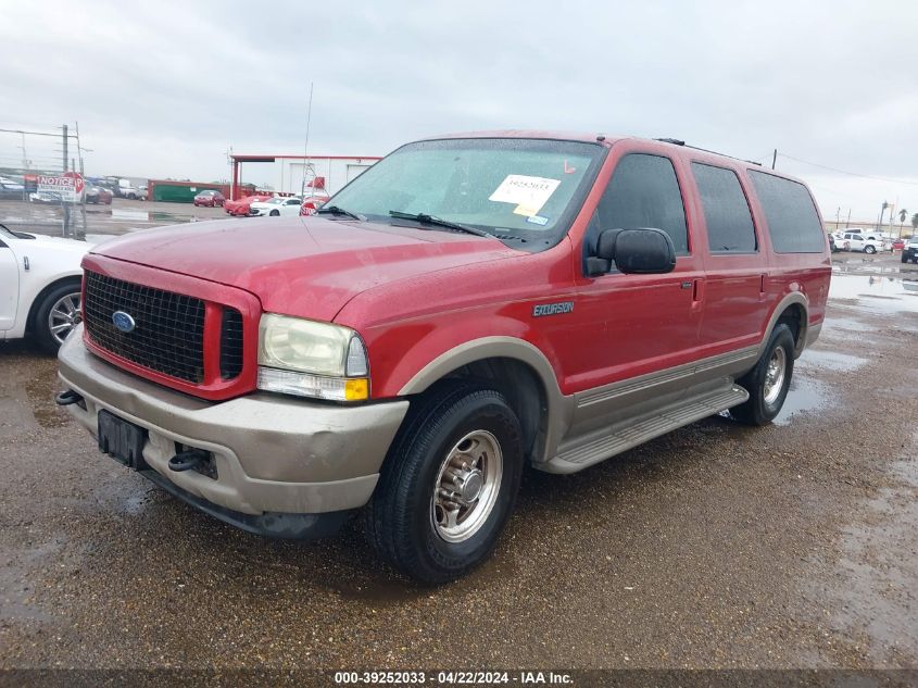 2003 Ford Excursion Eddie Bauer VIN: 1FMNU44L83EC96331 Lot: 39252033