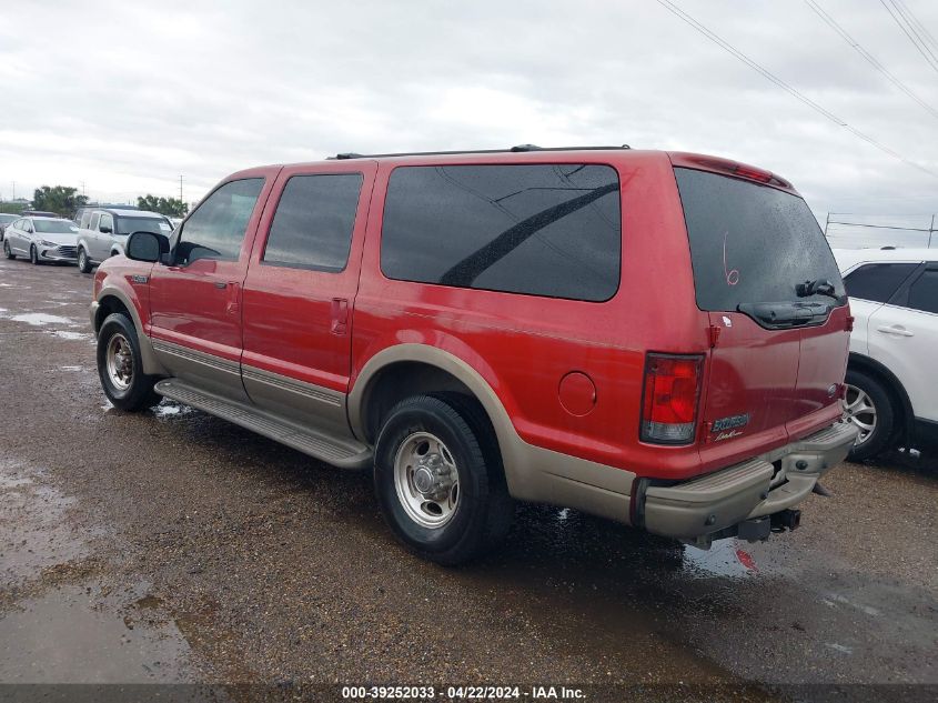 2003 Ford Excursion Eddie Bauer VIN: 1FMNU44L83EC96331 Lot: 39252033