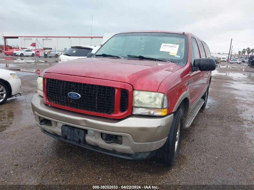 2003 Ford Excursion Eddie Bauer VIN: 1FMNU44L83EC96331 Lot: 39252033
