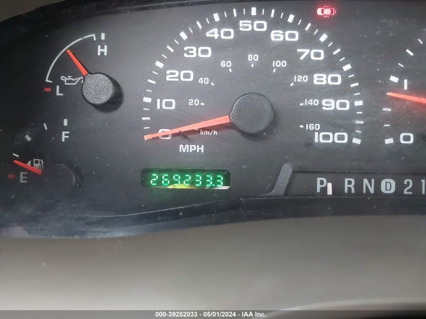 2003 Ford Excursion Eddie Bauer VIN: 1FMNU44L83EC96331 Lot: 39252033