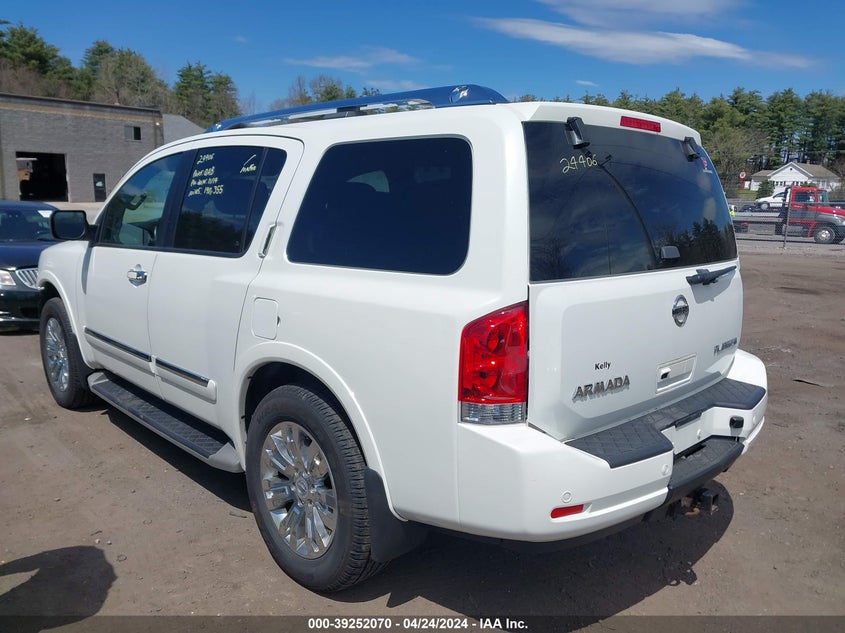 2015 Nissan Armada Platinum VIN: 5N1AA0NCXFN604764 Lot: 39252070