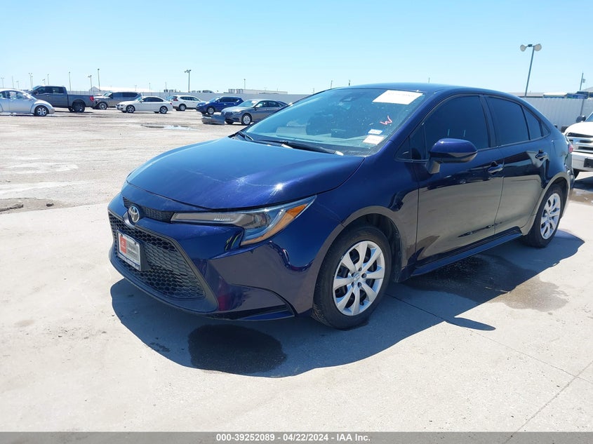2022 TOYOTA COROLLA LE - 5YFEPMAE9NP381086