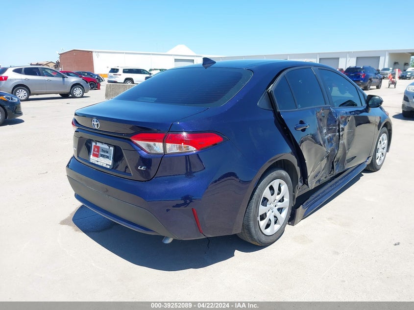 2022 TOYOTA COROLLA LE - 5YFEPMAE9NP381086