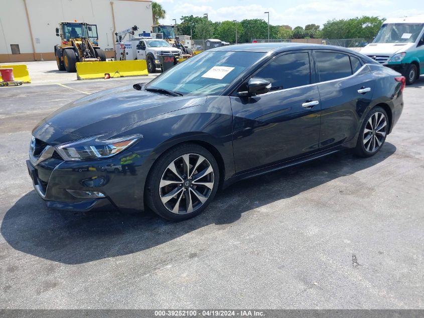 2016 Nissan Maxima 3.5 Sr VIN: 1N4AA6AP3GC382538 Lot: 39252100