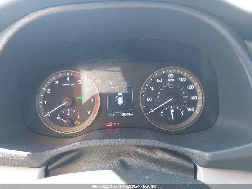 2017 Hyundai Tucson Se VIN: KM8J33A45HU520256 Lot: 39252136