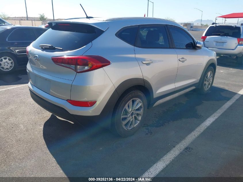 2017 Hyundai Tucson Se VIN: KM8J33A45HU520256 Lot: 39252136