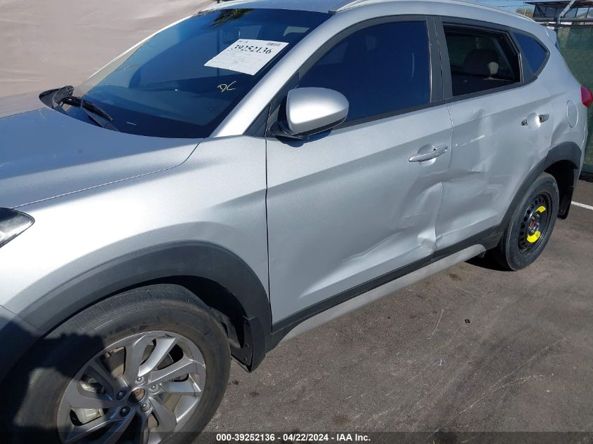 2017 Hyundai Tucson Se VIN: KM8J33A45HU520256 Lot: 39252136