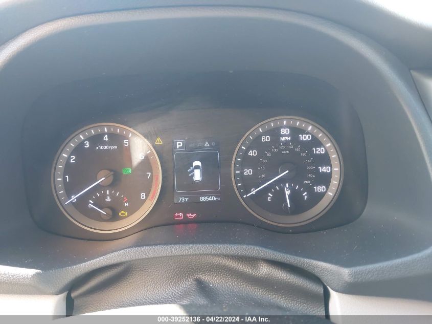 2017 Hyundai Tucson Se VIN: KM8J33A45HU520256 Lot: 39252136