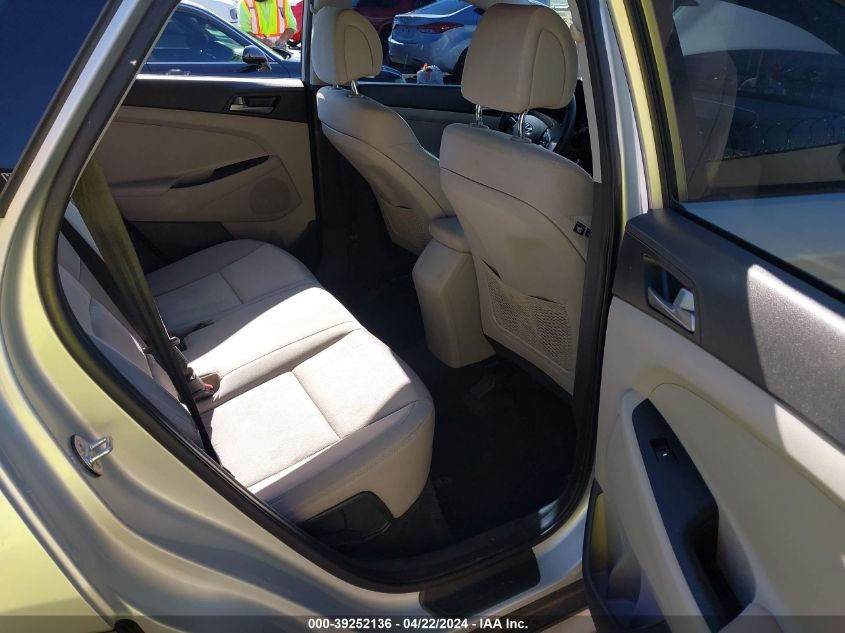 2017 Hyundai Tucson Se VIN: KM8J33A45HU520256 Lot: 39252136