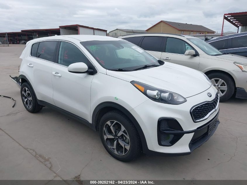 2021 Kia Sportage Lx VIN: KNDPM3AC5M7922287 Lot: 39252162