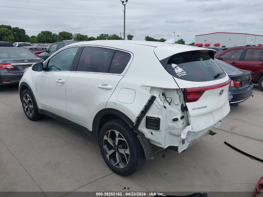 2021 Kia Sportage Lx VIN: KNDPM3AC5M7922287 Lot: 39252162