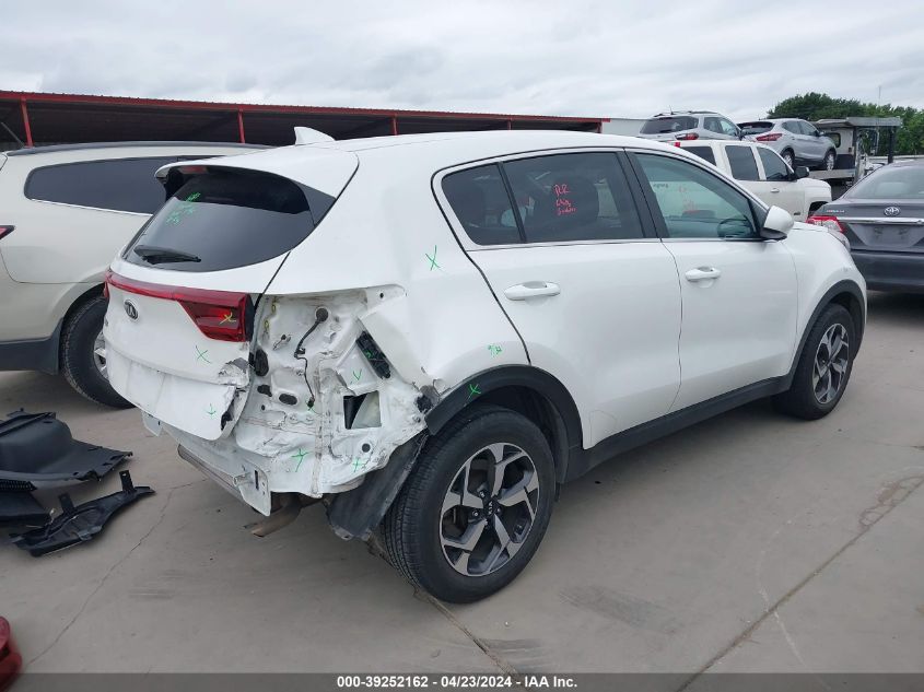 2021 Kia Sportage Lx VIN: KNDPM3AC5M7922287 Lot: 39252162