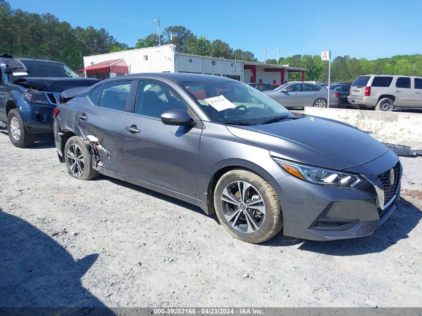 2023 Nissan Sentra Sv Xtronic Cvt VIN: 3N1AB8CV1PY247521 Lot: 39252165