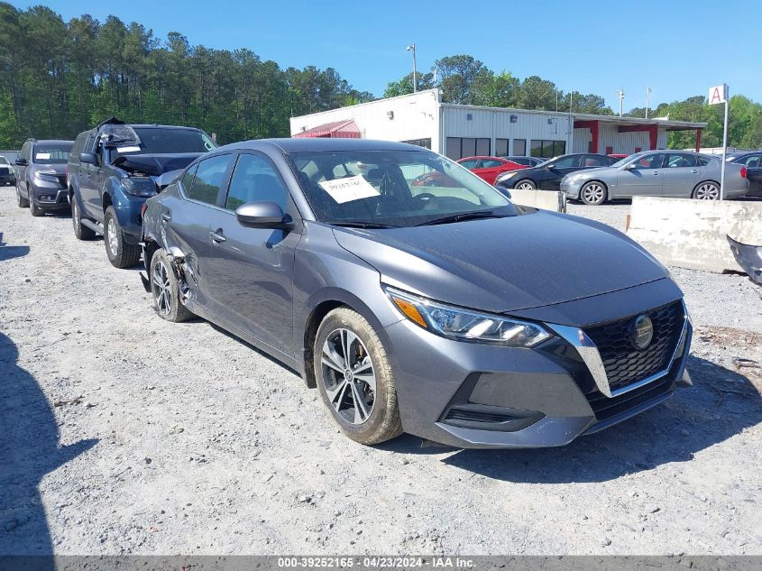 2023 Nissan Sentra Sv Xtronic Cvt VIN: 3N1AB8CV1PY247521 Lot: 39252165