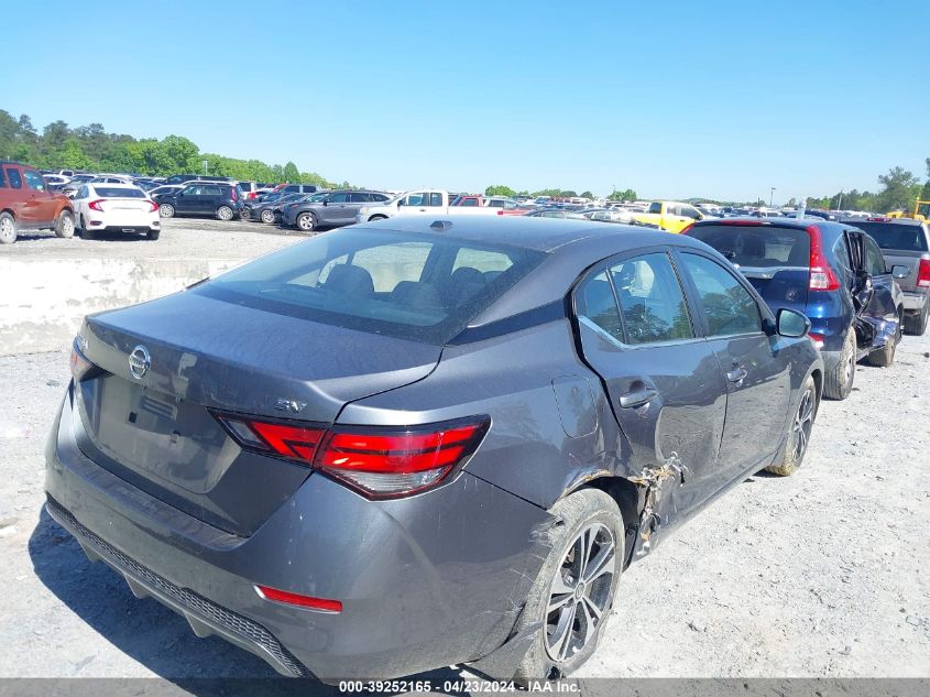 2023 Nissan Sentra Sv Xtronic Cvt VIN: 3N1AB8CV1PY247521 Lot: 39252165