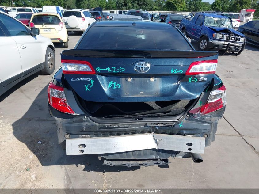 2012 Toyota Camry Se VIN: 4T1BF1FK9CU599351 Lot: 39252183