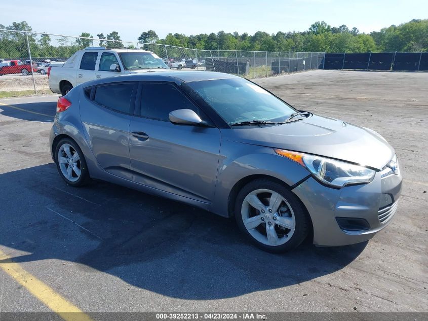 2015 Hyundai Veloster VIN: KMHTC6ADXFU227444 Lot: 39252213