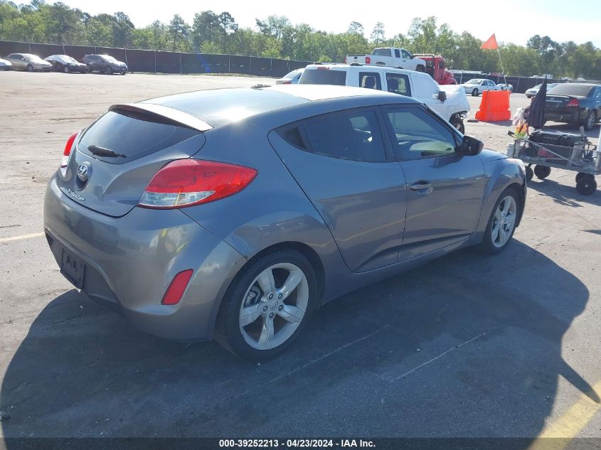 2015 Hyundai Veloster VIN: KMHTC6ADXFU227444 Lot: 39252213