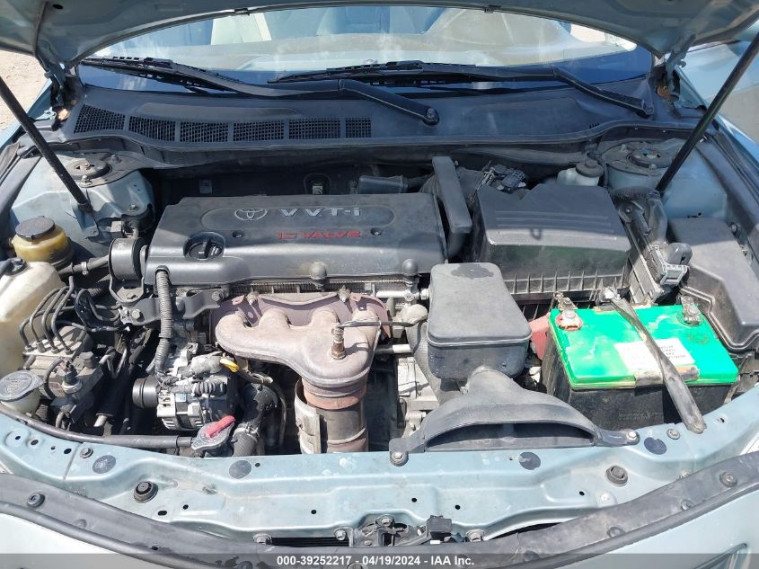 2008 Toyota Camry Le VIN: 4T1BE46K98U734310 Lot: 39252217