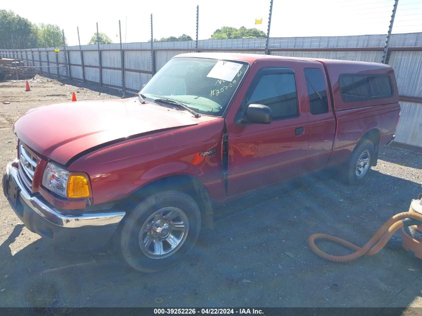 2001 Ford Ranger Edge/Xl/Xlt VIN: 1FTYR14U31PA37015 Lot: 39252226