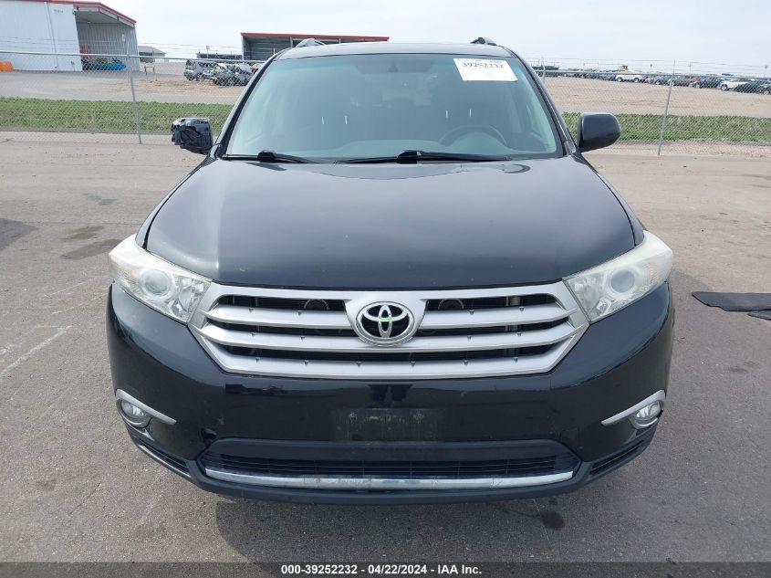 2012 Toyota Highlander Se V6 VIN: 5TDBK3EH3CS117673 Lot: 39252232