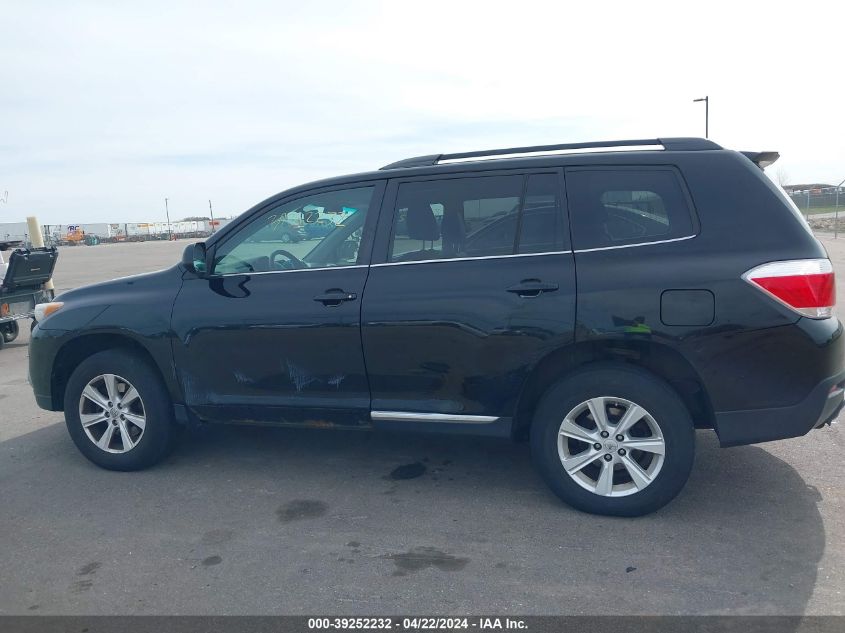 2012 Toyota Highlander Se V6 VIN: 5TDBK3EH3CS117673 Lot: 39252232
