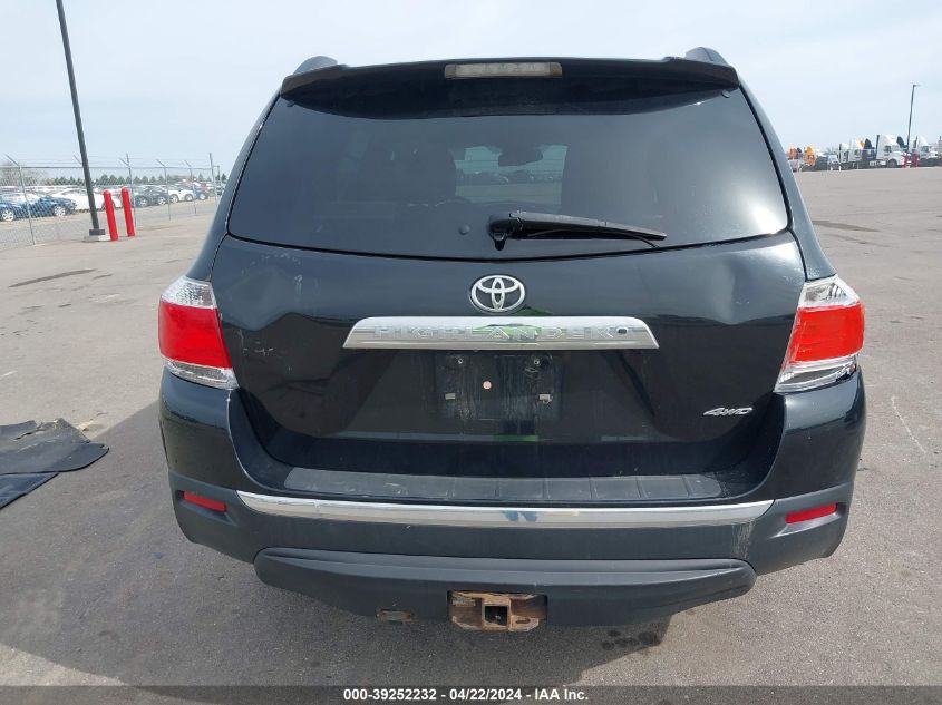 2012 Toyota Highlander Se V6 VIN: 5TDBK3EH3CS117673 Lot: 39252232