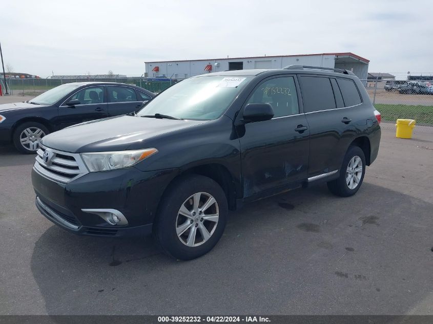 2012 Toyota Highlander Se V6 VIN: 5TDBK3EH3CS117673 Lot: 39252232
