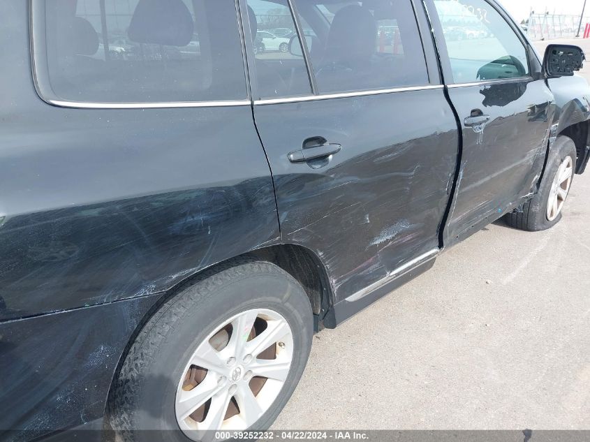 2012 Toyota Highlander Se V6 VIN: 5TDBK3EH3CS117673 Lot: 39252232