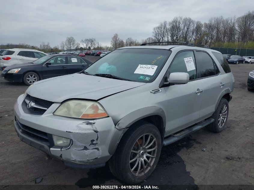 2002 Acura Mdx VIN: 2HNYD18652H505014 Lot: 39252276