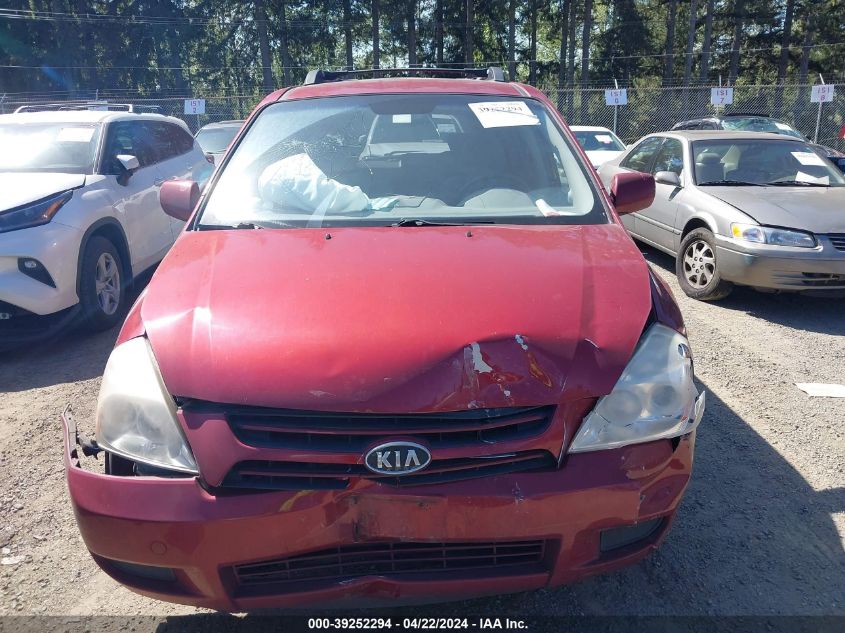 2007 Kia Sedona Lx VIN: KNDMB233776184454 Lot: 39252294