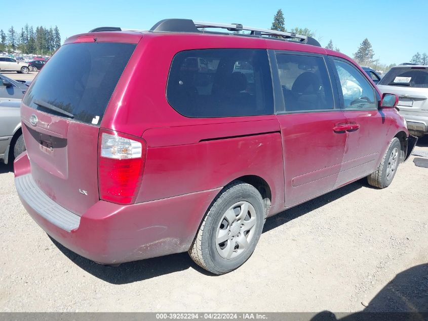 2007 Kia Sedona Lx VIN: KNDMB233776184454 Lot: 39252294