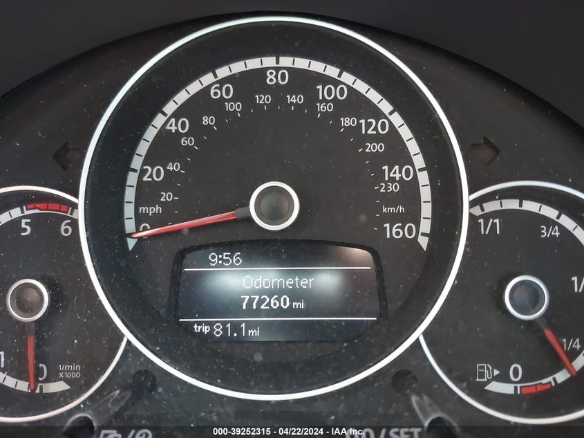 2014 VOLKSWAGEN BEETLE 3VWJL7AT8EM606774