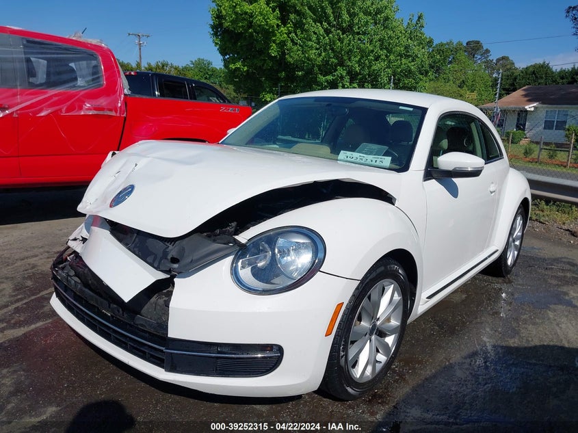 2014 VOLKSWAGEN BEETLE 3VWJL7AT8EM606774