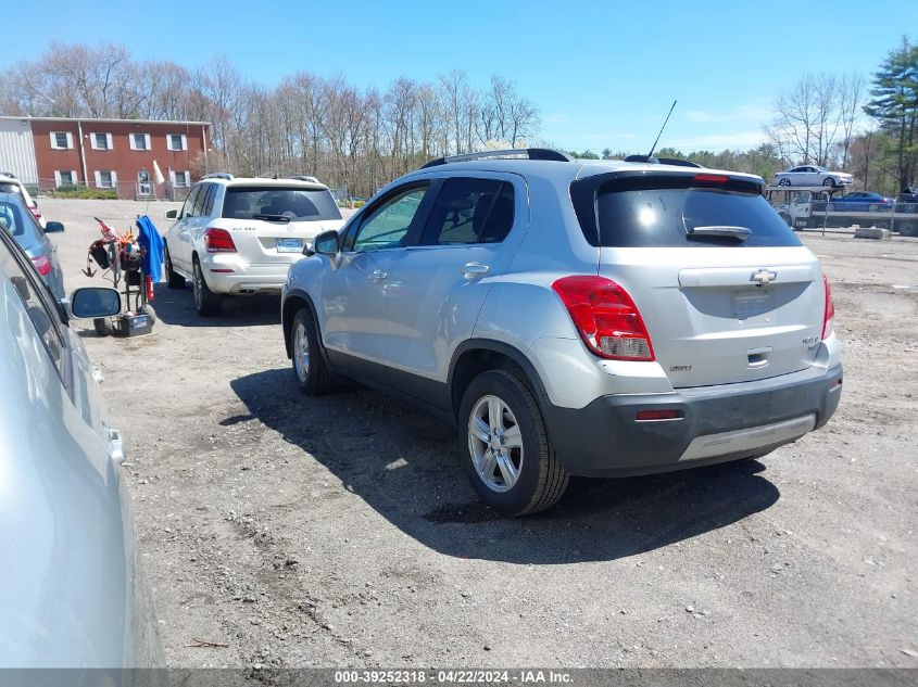 2016 Chevrolet Trax Lt VIN: KL7CJPSB3GB607118 Lot: 39252318