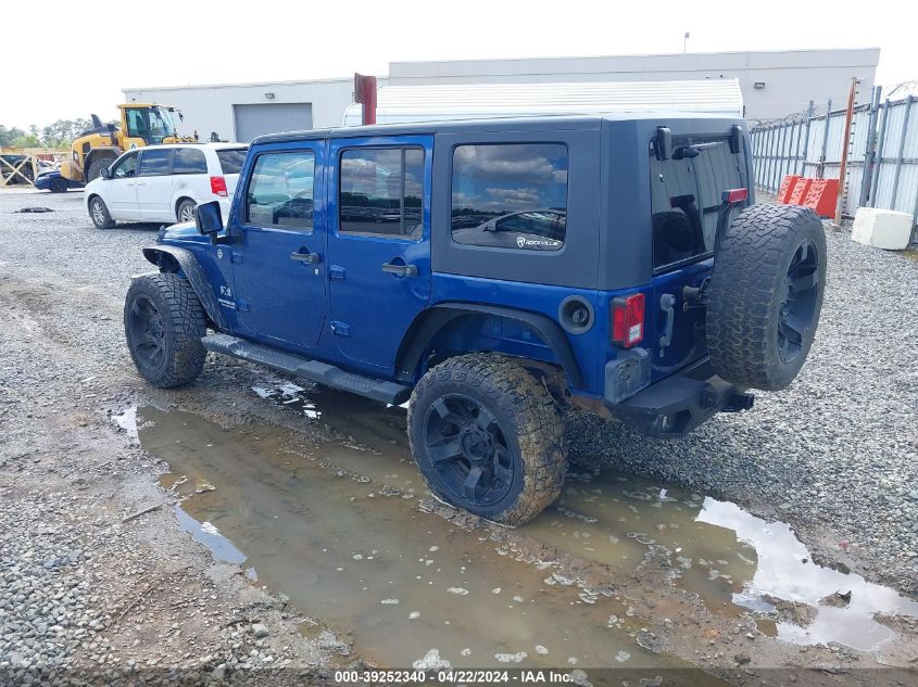 2009 Jeep Wrangler Unlimited X VIN: 1J8GA39119L727466 Lot: 39252340