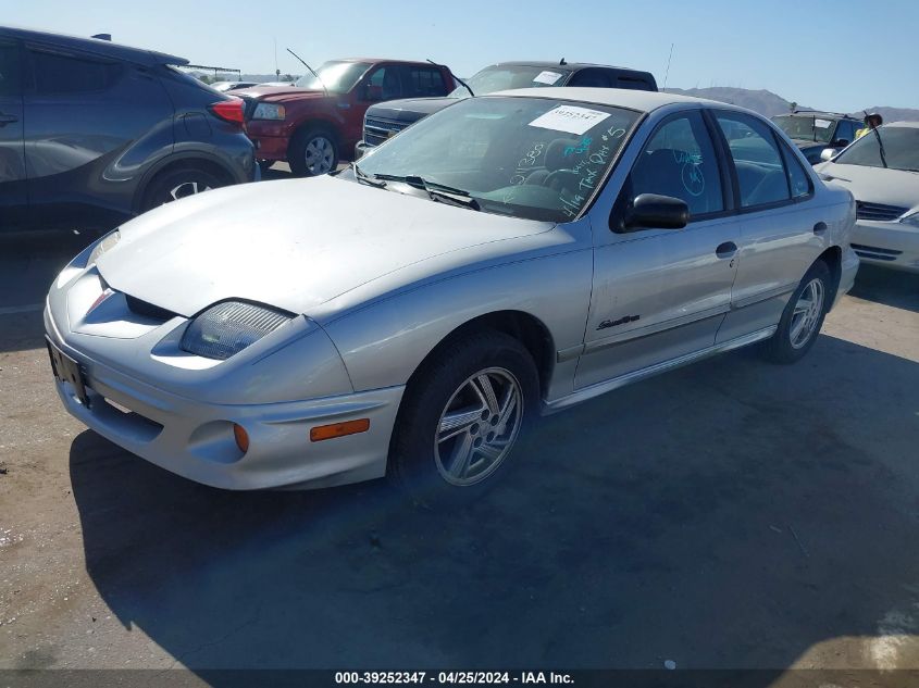 2001 Pontiac Sunfire Se VIN: 1G2JB52T417211380 Lot: 39252347