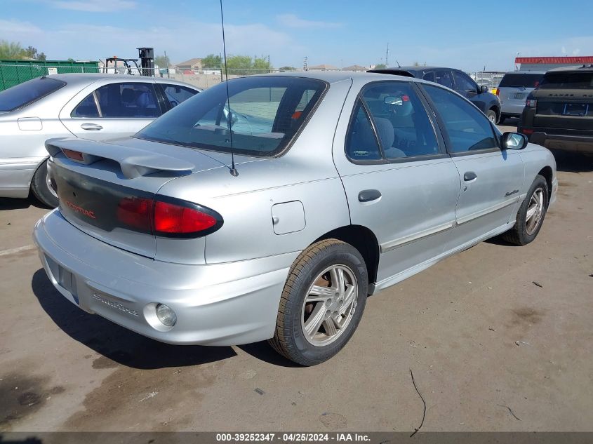 2001 Pontiac Sunfire Se VIN: 1G2JB52T417211380 Lot: 39252347