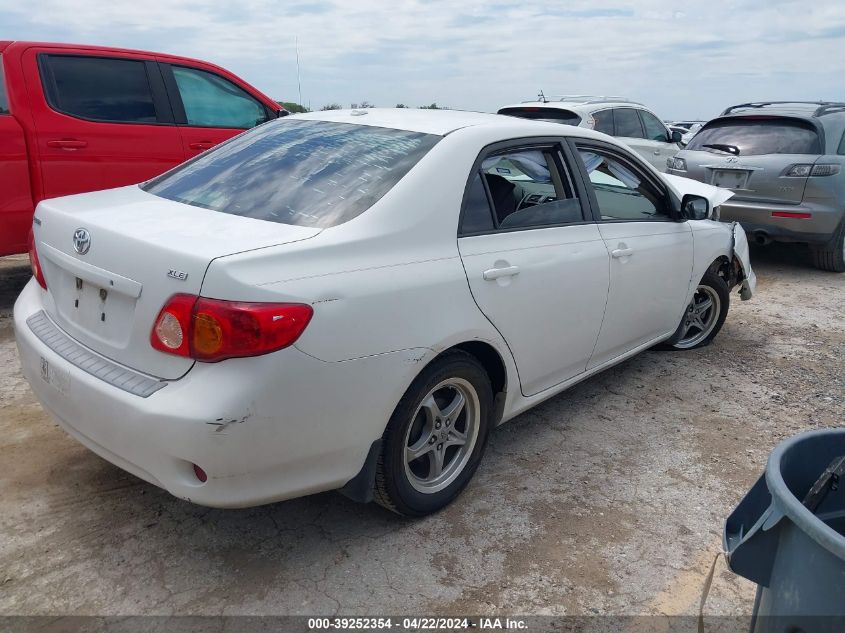 2009 Toyota Corolla Xle VIN: 1NXBU40E69Z015832 Lot: 39252354