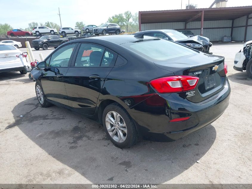 2019 Chevrolet Cruze Ls VIN: 1G1BC5SM4K7109772 Lot: 39252382