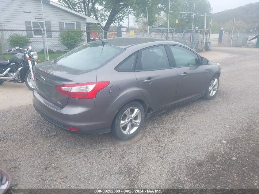 2014 Ford Focus Se VIN: 1FADP3F28EL205603 Lot: 39252389