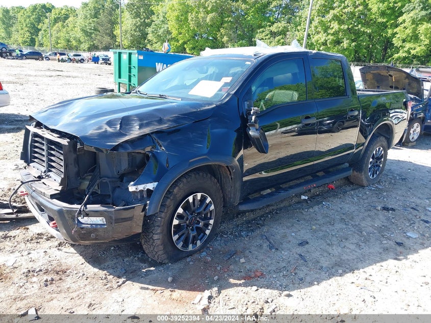 2021 Nissan Titan Pro-4X 4X4 VIN: 1N6AA1ED6MN510281 Lot: 39252394