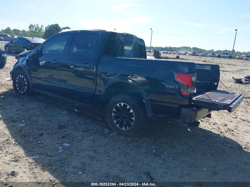 2021 Nissan Titan Pro-4X 4X4 VIN: 1N6AA1ED6MN510281 Lot: 39252394
