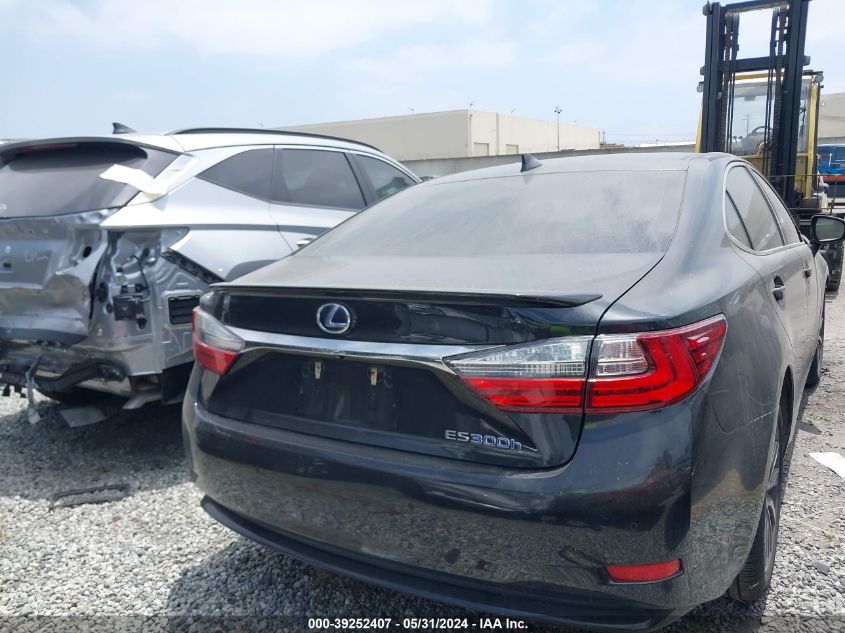 2017 Lexus Es 300H VIN: JTHBW1GG3H2153387 Lot: 39252407