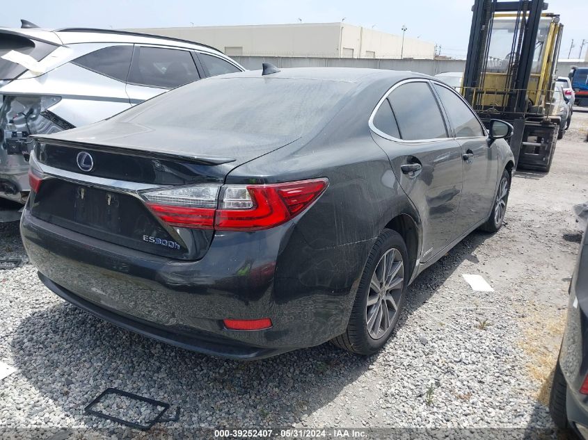 2017 Lexus Es 300H VIN: JTHBW1GG3H2153387 Lot: 39252407