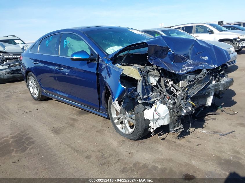 2018 Hyundai Sonata Sport VIN: 5NPE34AF9JH636542 Lot: 39252416