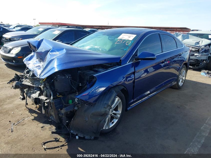 2018 Hyundai Sonata Sport VIN: 5NPE34AF9JH636542 Lot: 39252416