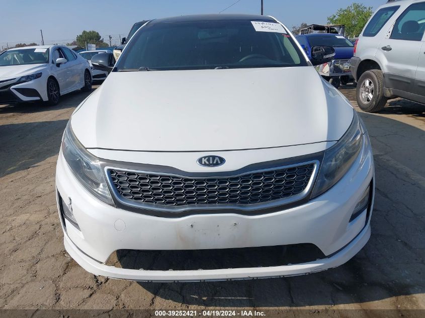 2014 Kia Optima Hybrid Ex VIN: KNAGN4AD0E5063213 Lot: 39252421
