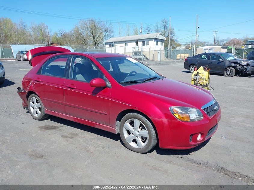 2009 Kia Spectra Sx VIN: KNAFE222095027315 Lot: 39252427
